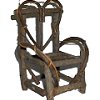 twig chair cut from photo